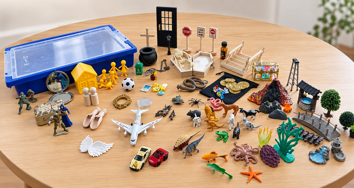 Basic Kit + Portable Sand Tray – 80+ Miniatures