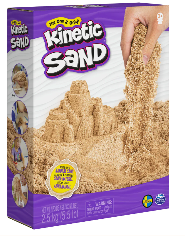 Basic Portable Sand Tray Starter Kit. Includes - Portable Sand Tray, 2.5 kg of Kinetic Sand (non-toxic and Australian made)  and Miniatures
