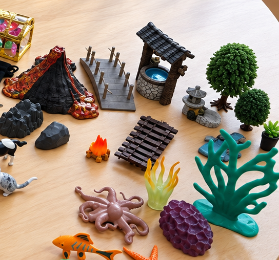 Basic Kit + Portable Sand Tray – 80+ Miniatures